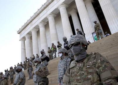 نیروهای گارد ملی در آستانه تظاهرات هواداران ترامپ در واشنگتن مستقر می شوند