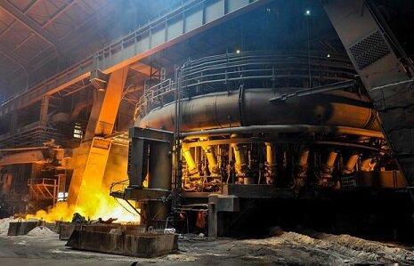 رکورد تولیدی نو ذوب آهن اصفهان در بخش فولادسازی